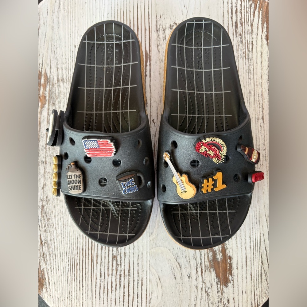 Luke Combs X CROCS Limited Edition Bootlegger Slides